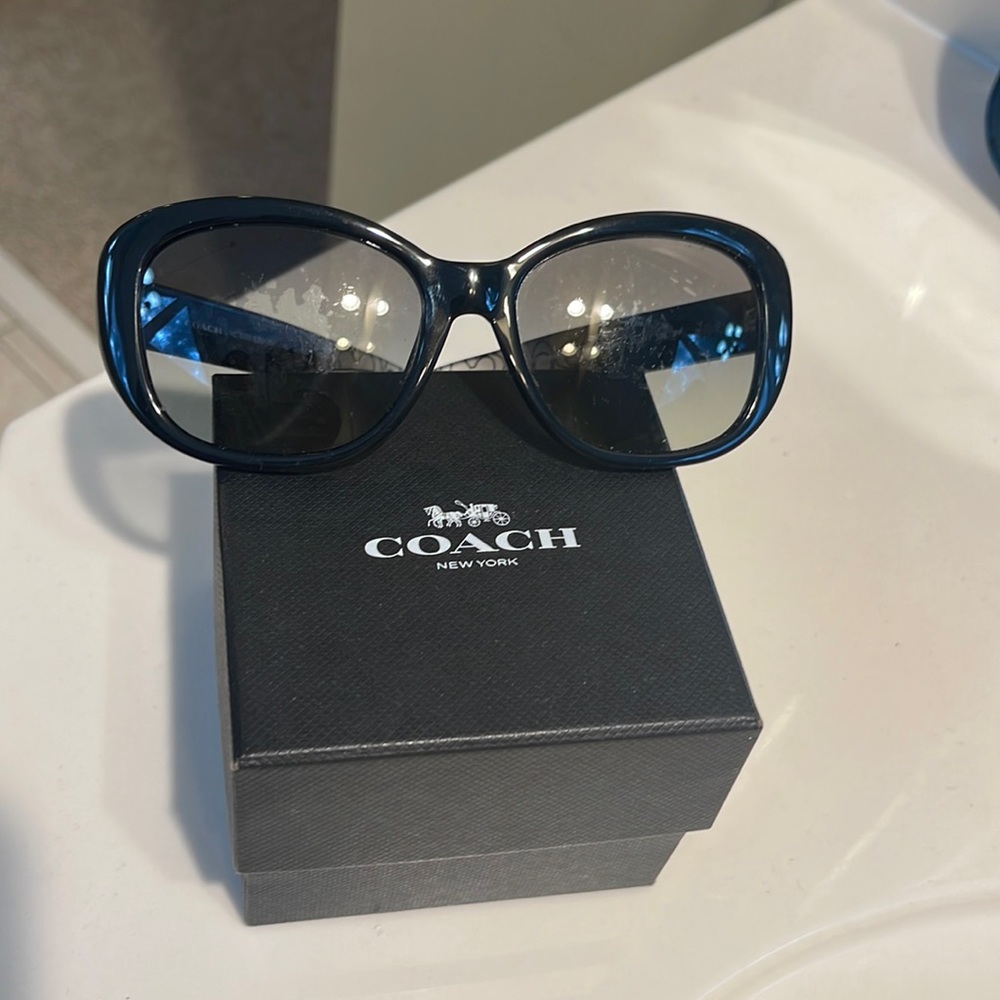 Coach  Black Sunglasses